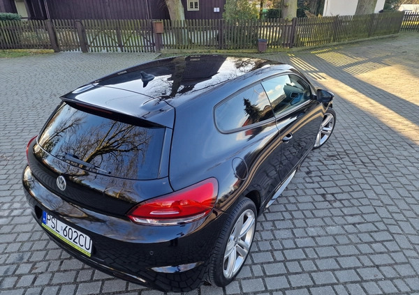 Volkswagen Scirocco cena 41900 przebieg: 177963, rok produkcji 2010 z Niemcza małe 667